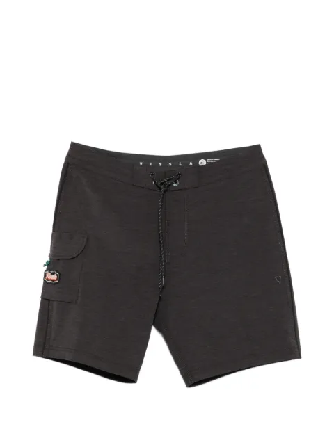 VISSLA Solid Sets swim shorts Black M116CSST
