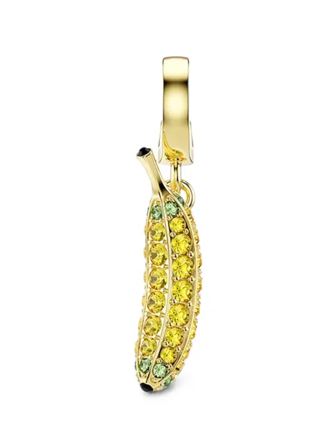 Swarovski Minions crystal-embellished banana charm Gold 5753017