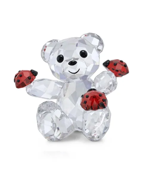 Swarovski Kris the Bear and ladybugs figurine White 5675983