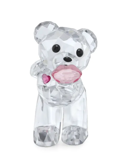 Swarovski Kris Bear A Kiss crystal-embellished heart-motif figurine White 5720455
