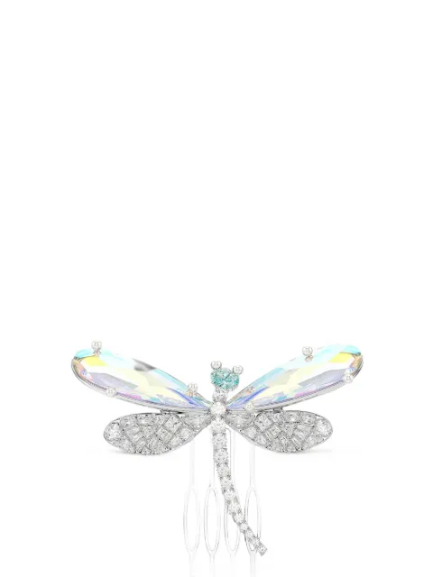 Swarovski x Ariana Grande dragonfly crystal-embellished hair comb Silver 5749193