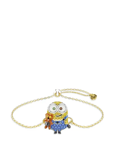 Swarovski Minions Bob crystal-embellished bracelet Gold 5743386