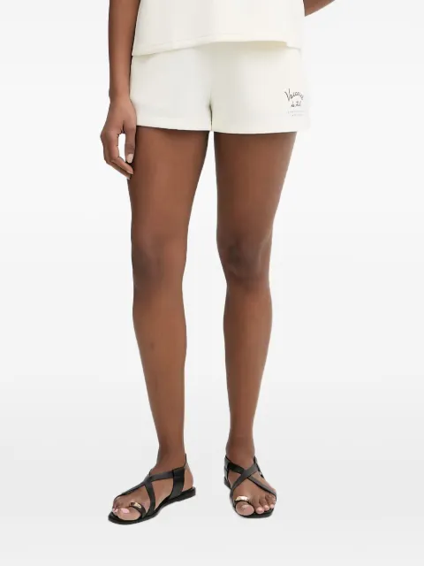 Karl Lagerfeld logo-print drawstring shorts Neutrals B2W44006B09