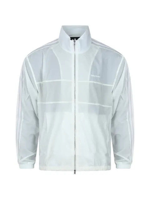 adidas Wales Bonner logo-print zip-up jacket White KF9251