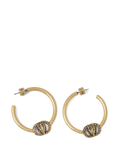 Kurt Geiger London Chelsea hoop earrings Gold 5621661429