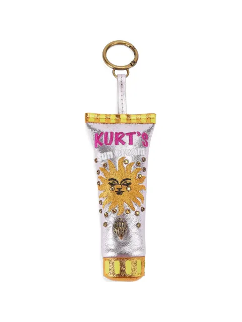 Kurt Geiger London sunscreen metallic keyring Purple 5574295999