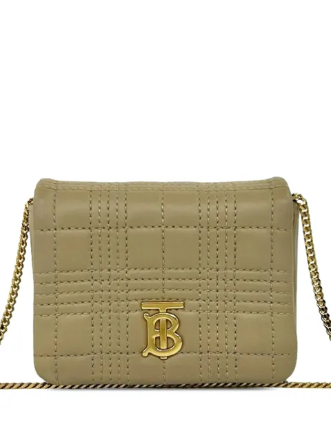 Burberry Pre-Owned 2018-2023 Mini Quilted Lambskin Lola crossbody bag Neutrals BI969HS2JAY6QJ5C