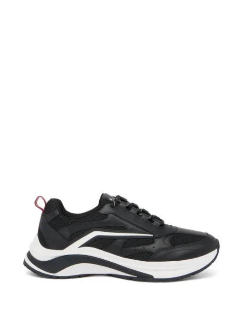 Bally Woge panelled mesh-insert sneakers Black MSK0GOTE032