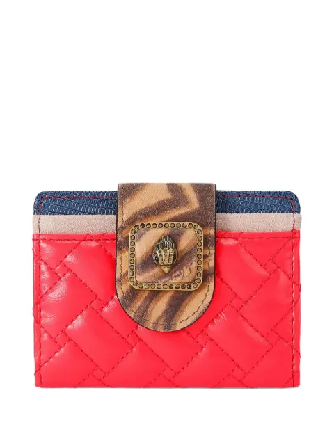 Kurt Geiger London eagle-head quilted wallet Red 5371236019