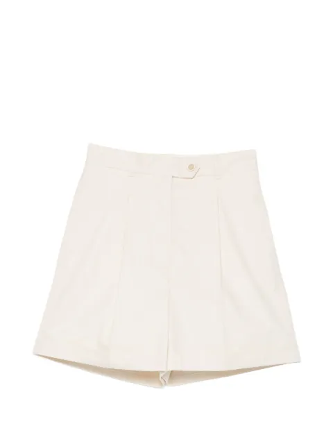 Bally pleated turn-up shorts Neutrals WTR04CCO492