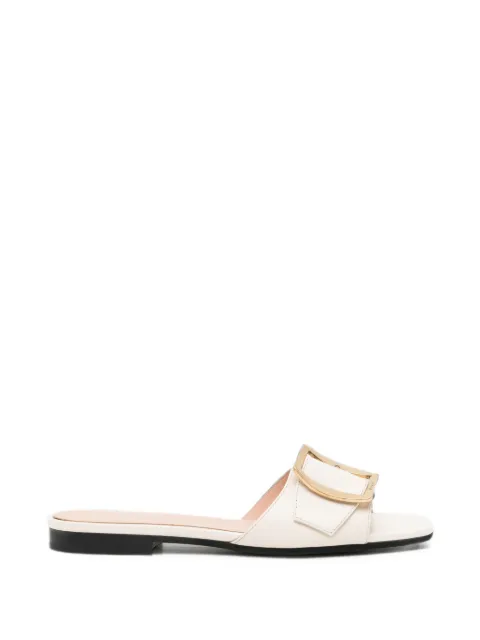 Bally buckle-detail sandals White WF105MVT005