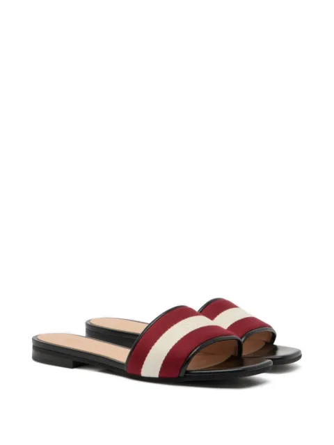 Bally Bally Ribbon flat sandals Red WF105NTE002