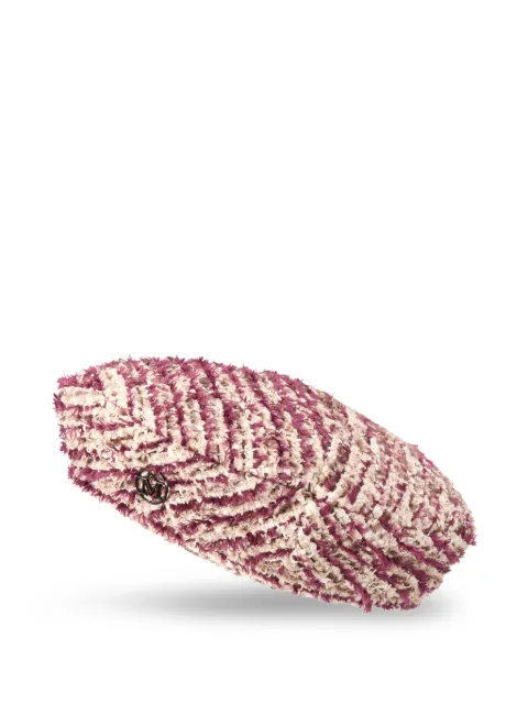 Maison Michel New Billy tweed beret Neutrals 2214109001