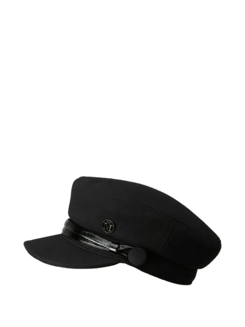 Maison Michel New Abby baker boy hat Black 2213103001