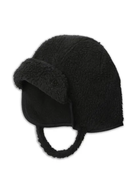 Maison Michel Madeleine shearling-effect hat Black 2671001001