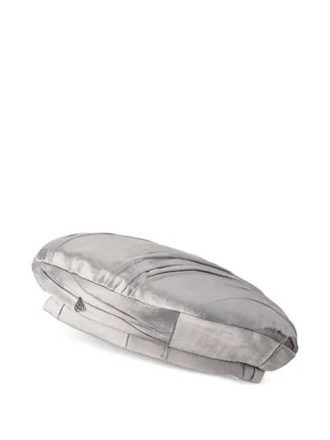 Maison Michel Irma logo-embellished beret Grey 2641003001