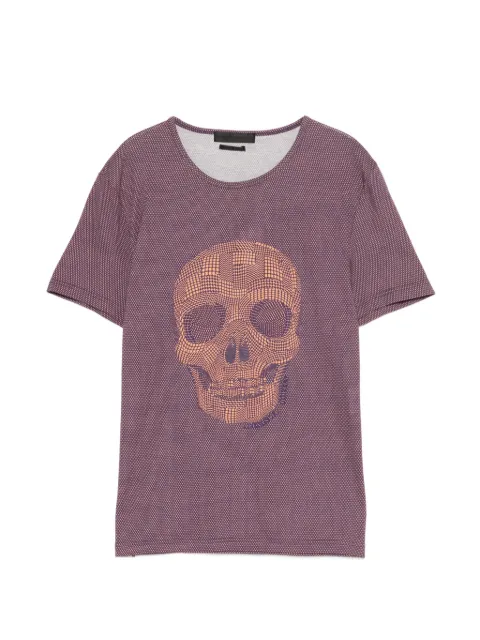Alexander McQueen Skull-print T-shirt Purple 174981QY679