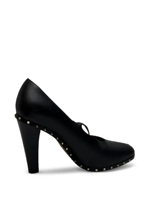 Valentino Garavani Pre-Owned Rockstud Mary Jane pumps Black RFCPUGBSH737461W