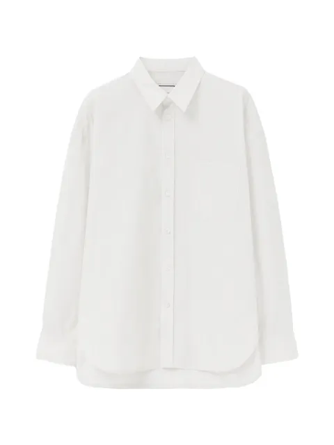 Wooyoungmi striped pocket shirt Neutrals W261SH11836Y