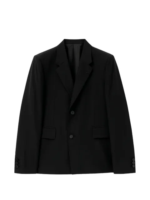 Wooyoungmi single-breasted long-sleeve blazer Black W261CJ01923B