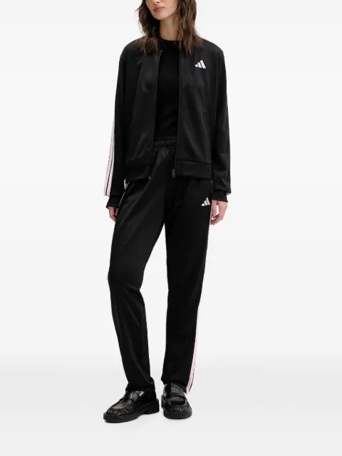 adidas side-stripe tracksuit set Black KQ7578