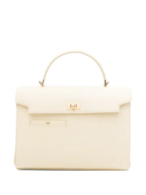 Anya Hindmarch twist-lock top-handle tote bag Neutrals 206877