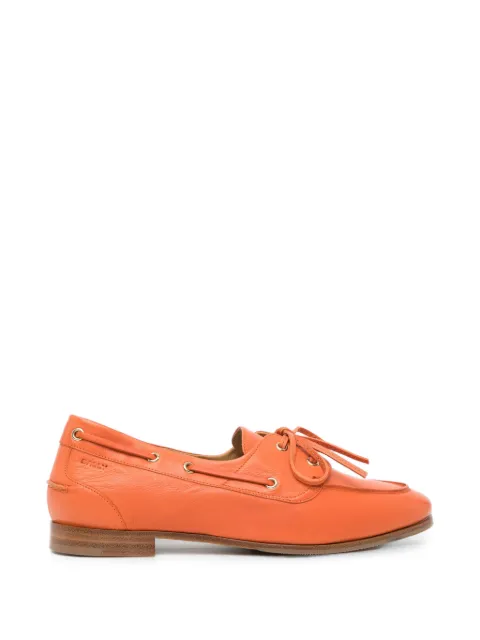 Bally plume boat shoes Orange WF0053VT775