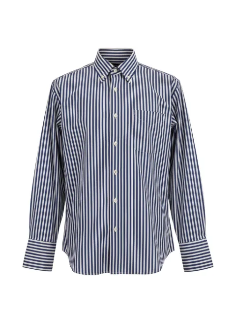 Black Label striped button-down shirt Blue 46974372