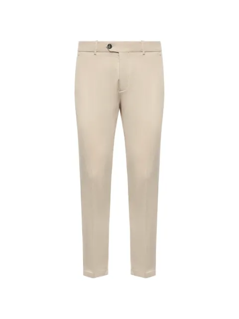 BE ABLE pressed-crease tailored trousers Neutrals ALEXANDERSHORTERBRTSABBIA