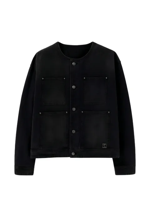 Wooyoungmi long-sleeve pocket jacket Black W261JP22986B