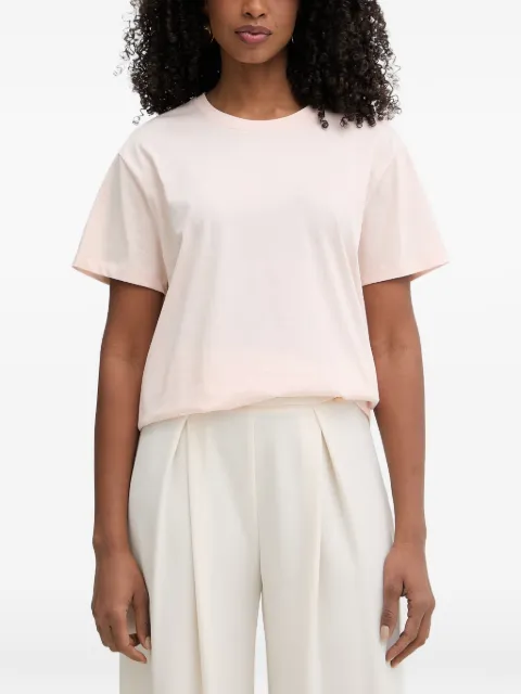 TWINSET logo-embroidered T-shirt Pink 261TT2450