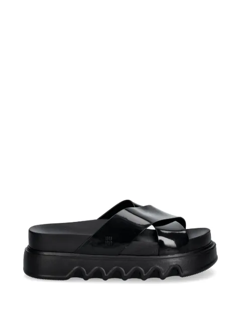 Melissa Cozy Cross platform slides Black 38073