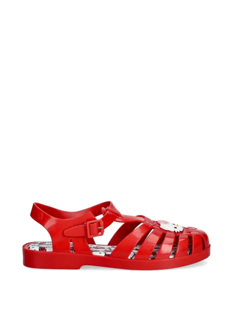 Melissa Hello Kitty cage sandals Red 37877