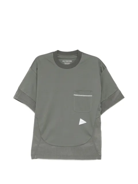 and Wander combi short-sleeves T-shirt Green 5746184073
