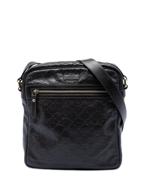 Gucci Pre-Owned 2016-2025 Guccissima crossbody bag Brown Y8VB4AR62FZCBEFM