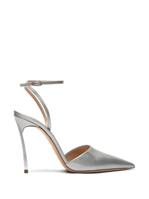 Casadei Superblade Sharp pumps Silver 1G676B100MC2924
