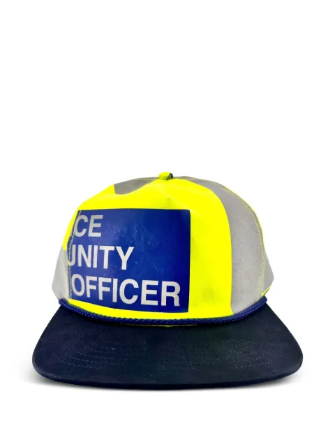 GALLERY DEPT. panelled cap Yellow GD131