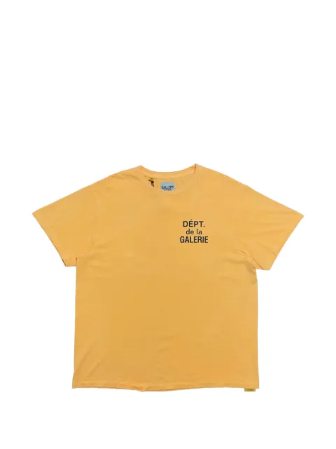 GALLERY DEPT. logo-print short-sleeves T-shirt Orange GD125
