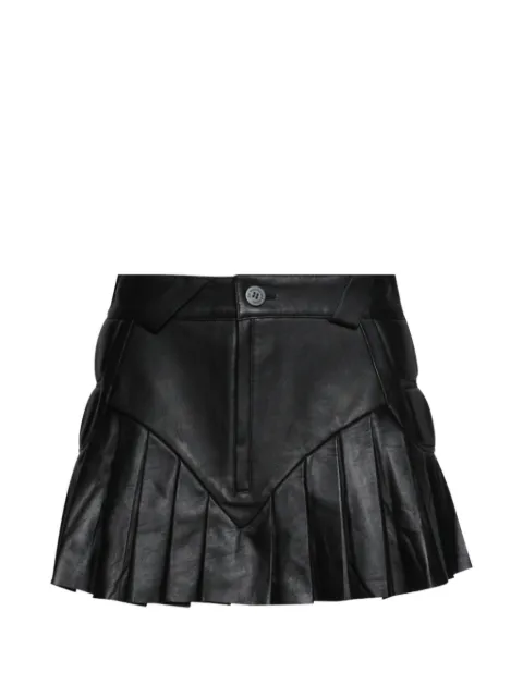 Natasha Zinko pleated skirt Black RS26NZ32501
