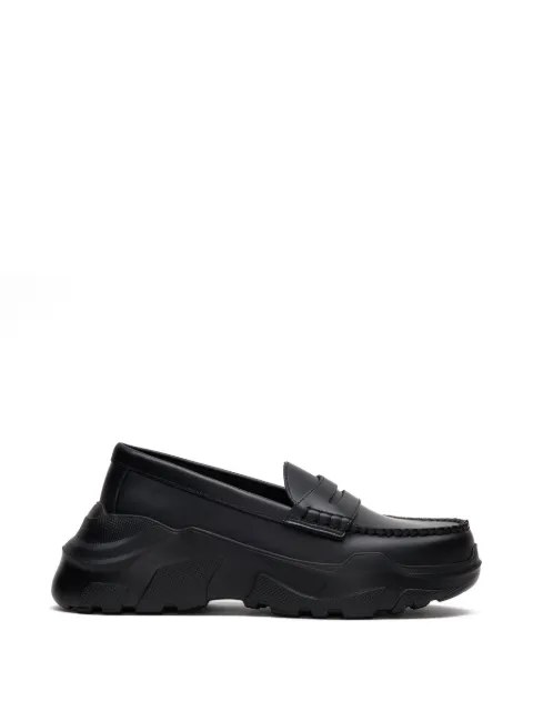 Akiko Aoki Regulated Gravity chunky loafers Black AAI007FW21