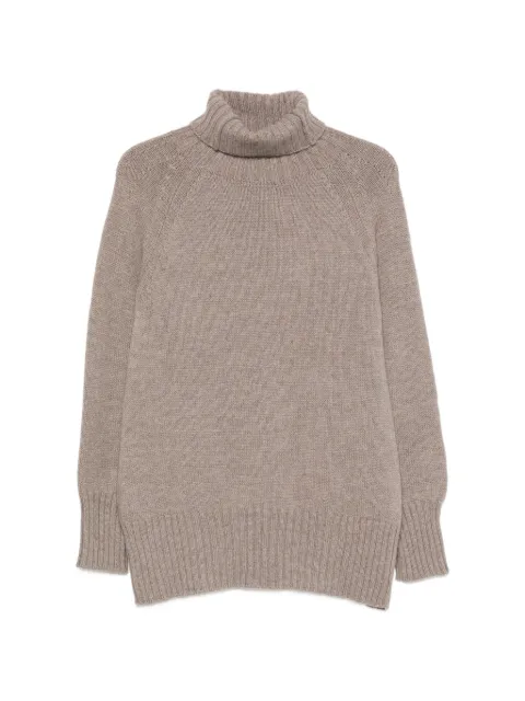 Manzoni 24 raglan-sleeves sweater Brown 26M563X