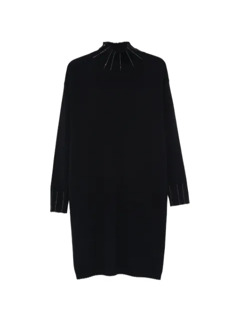 Fabiana Filippi bead-embellished midi dress Blue ABD216F121M281