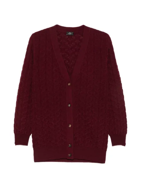 ETRO button-up cardigan Red WRKE0182AU11Z
