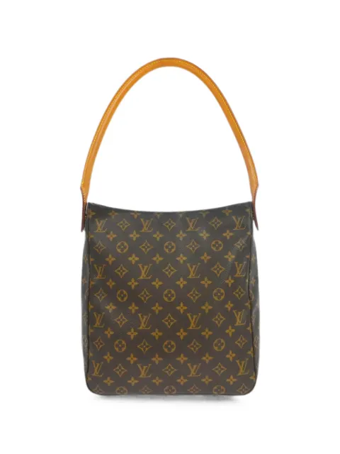 Louis Vuitton Pre-Owned 2000 Looping GM Monogram shoulder bag Brown RQ02868