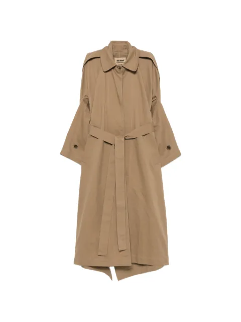 Uma Wang belted trench coat Brown S6WUW8007