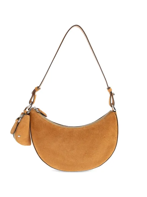 Kate Spade Duo suede crescent shoulder bag Brown KO776