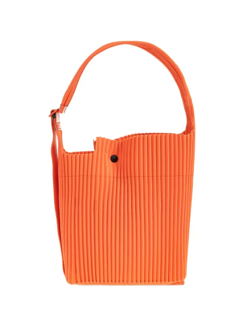 Homme Plissé Issey Miyake pleated shoulder bag Orange HP66AG445