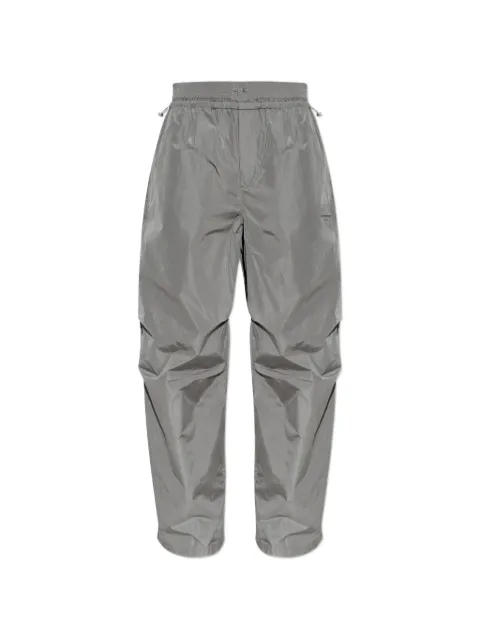 Alexander Wang boxer waist mid-rise track pants Grey 1WC3264038