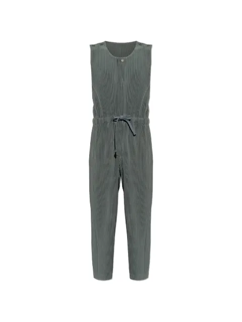 Homme Plissé Issey Miyake pleated sleeveless jumpsuit Grey HP66JI256