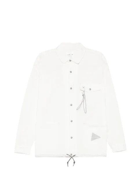 and Wander Cordura rip shirt jacket White 5746183059